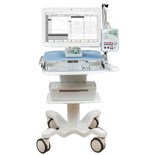 Unidad Surpass EMG/EP/IOM con panel frontal y conexiones