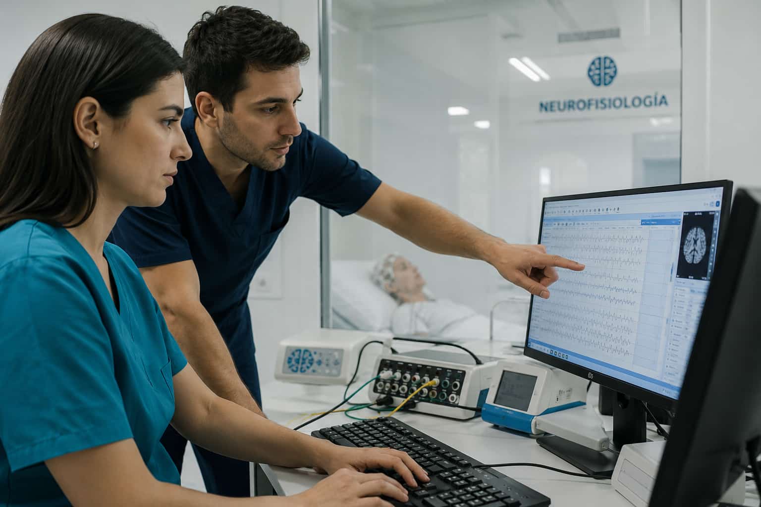 Tecnología médica avanzada para neurodiagnóstico y neurotratamiento