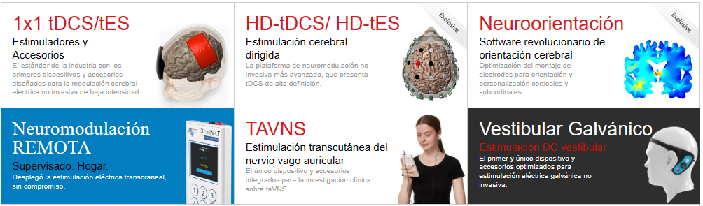 Electroestimuladores Soterix Medical